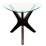 Modernist Occasional Table in the Manner of Vladimir Kagan